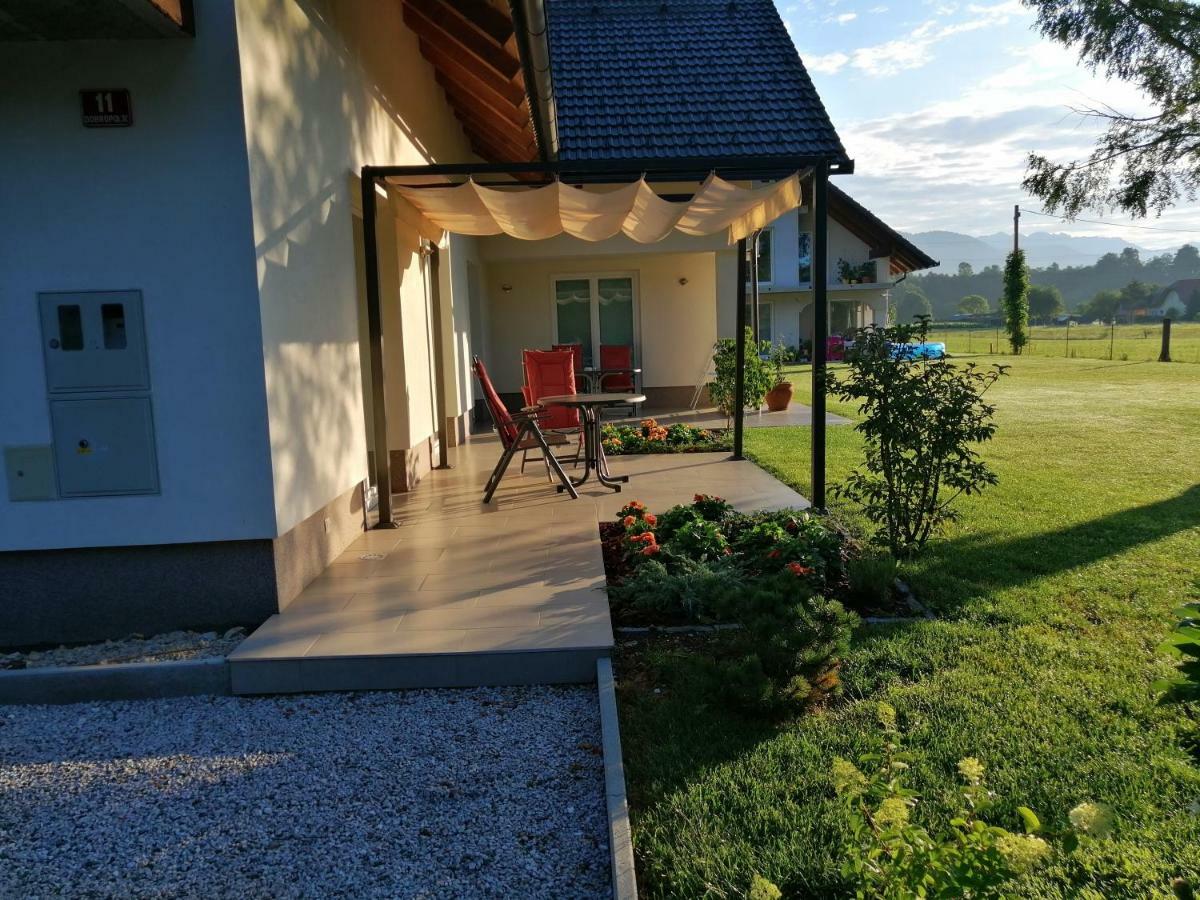 Bed and Breakfast Sobe Meta Brezje Exteriér fotografie